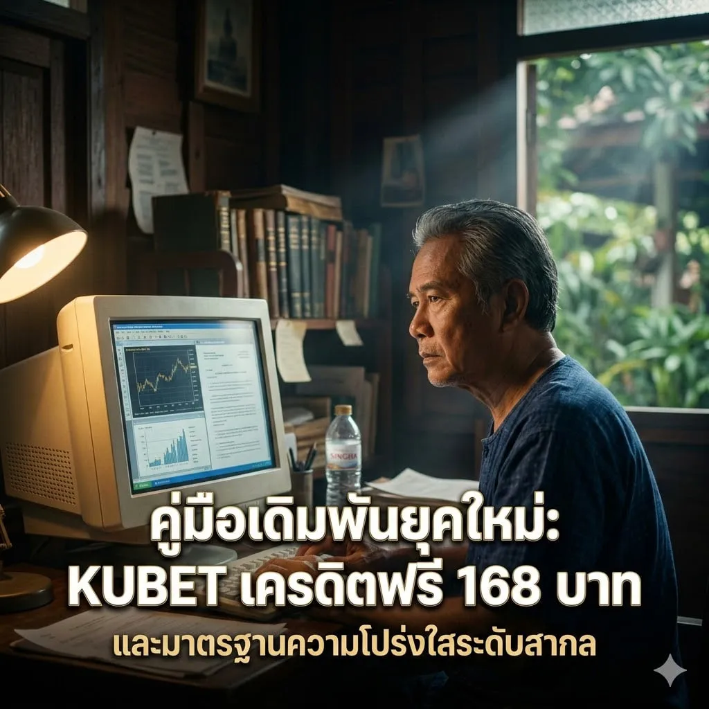 คู่มือเดิมพันยุคใหม่: KUBET เครดิตฟรี 168 บาท และมาตรฐานความโปร่งใสระดับสากล