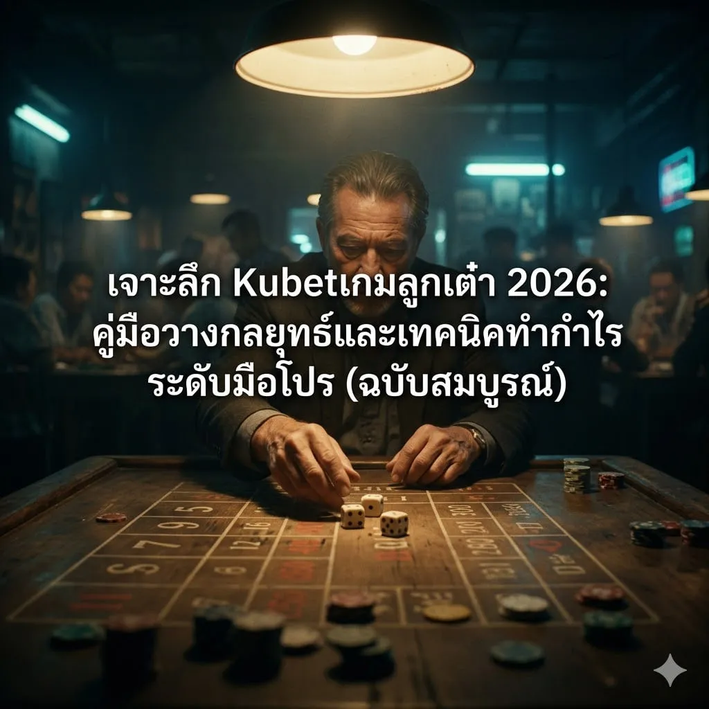 เจาะลึก Kubetเกมลูกเต๋า 2026: คู่มือวางกลยุทธ์และเทคนิคทำกำไรระดับมือโปร (ฉบับสมบูรณ์)